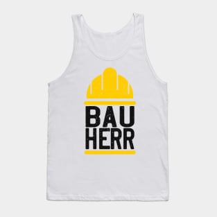 Bauherr Hausbau Bauhelm Tank Top